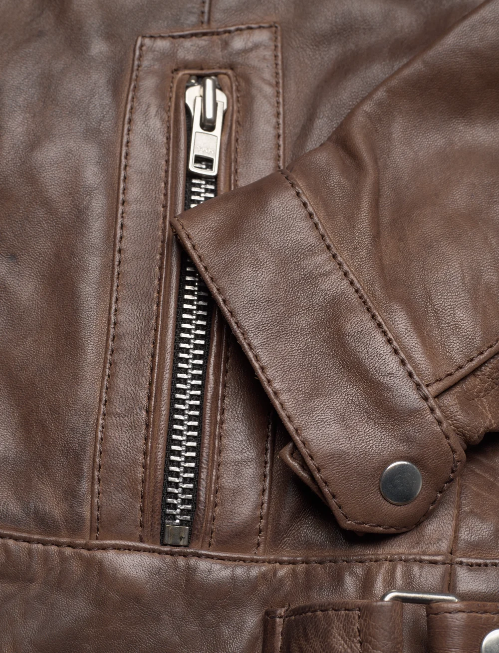 Jofama - Esther Racer Jacket - læderjakker - mole - 3