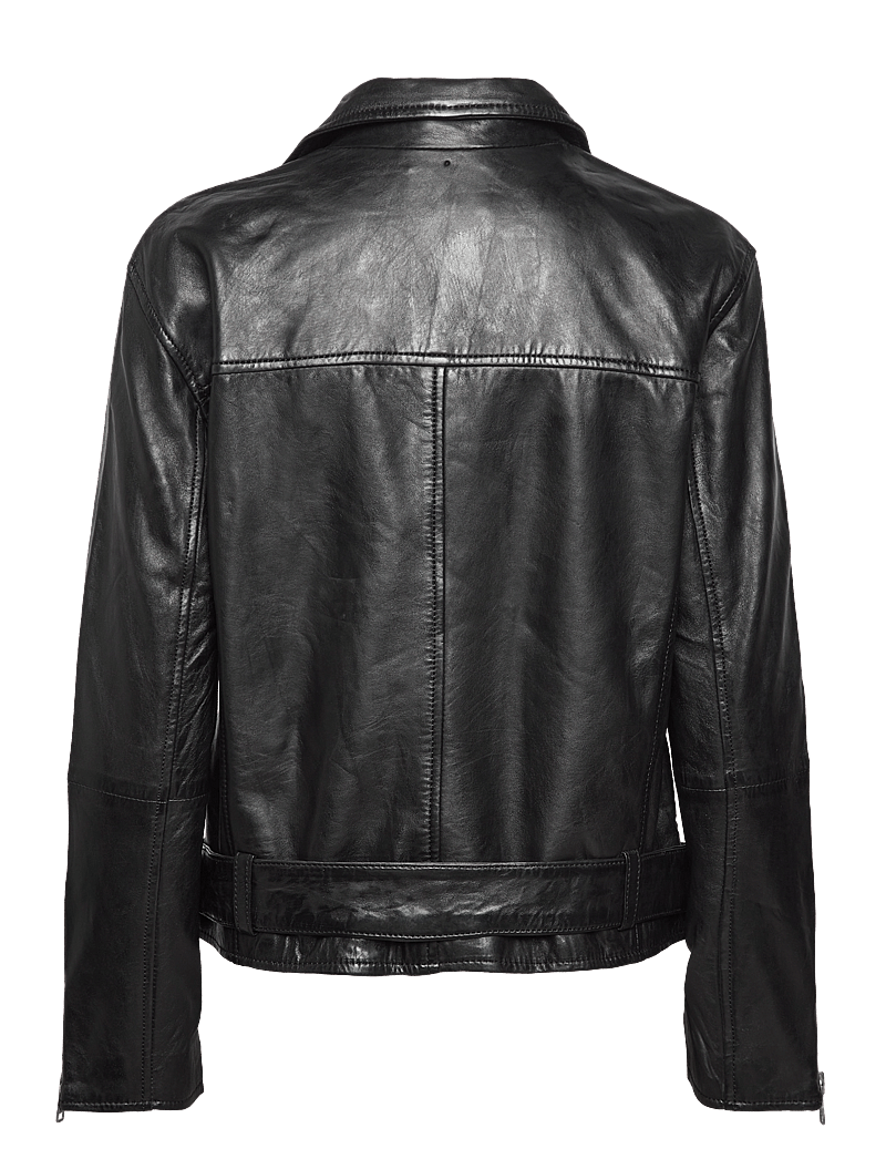 Jofama - Tessa Belted Oversized Biker - skinnjackor - black - 2