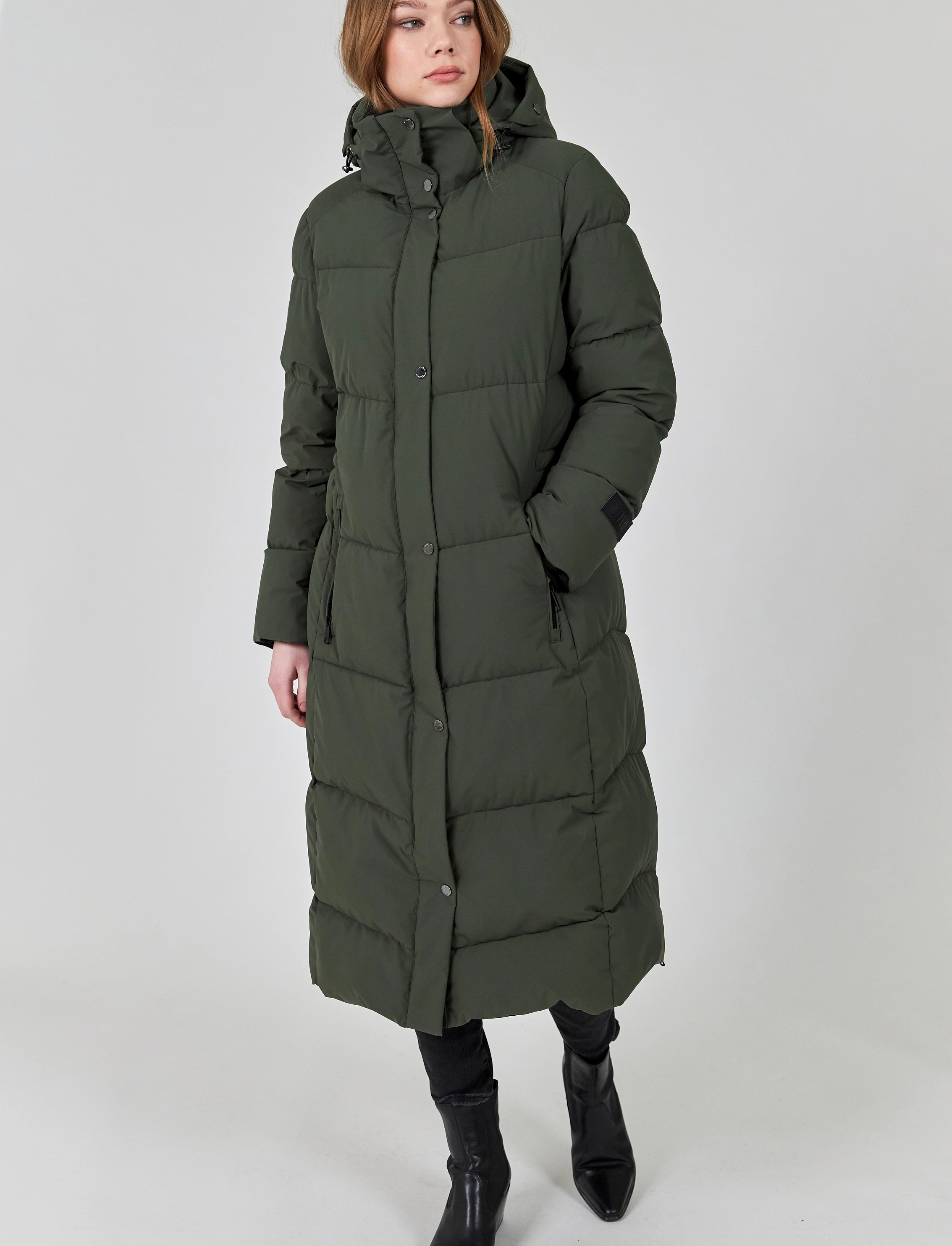 Jofama - Adina Long Jacket - thyme - 4