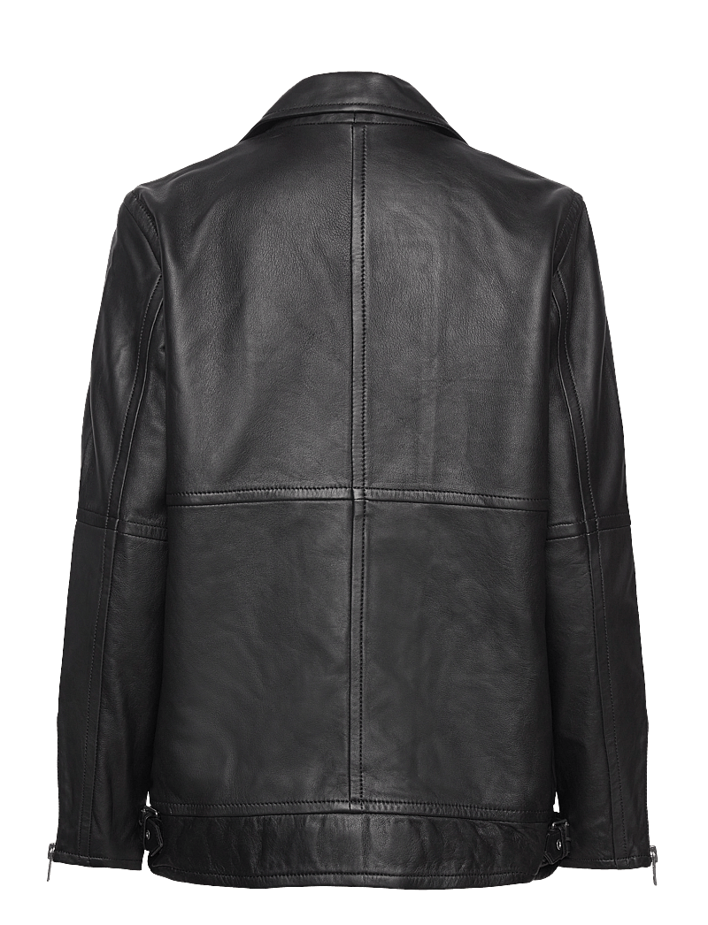 Jofama - Wilma Boxy Biker - skinnjackor - black - 2