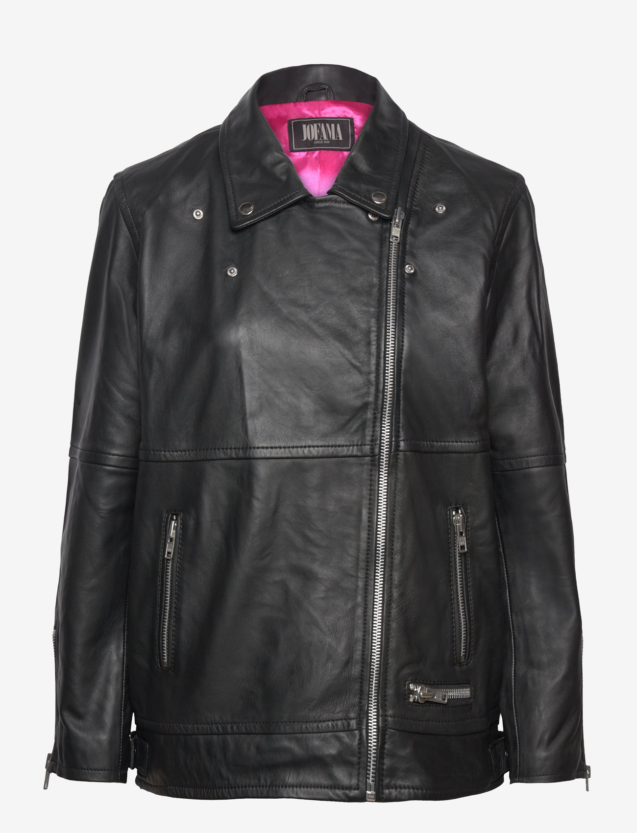 Jofama - Wilma Boxy Biker - kevadjakid - black - 2