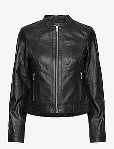Ariel Classic Leather Jacket, Jofama