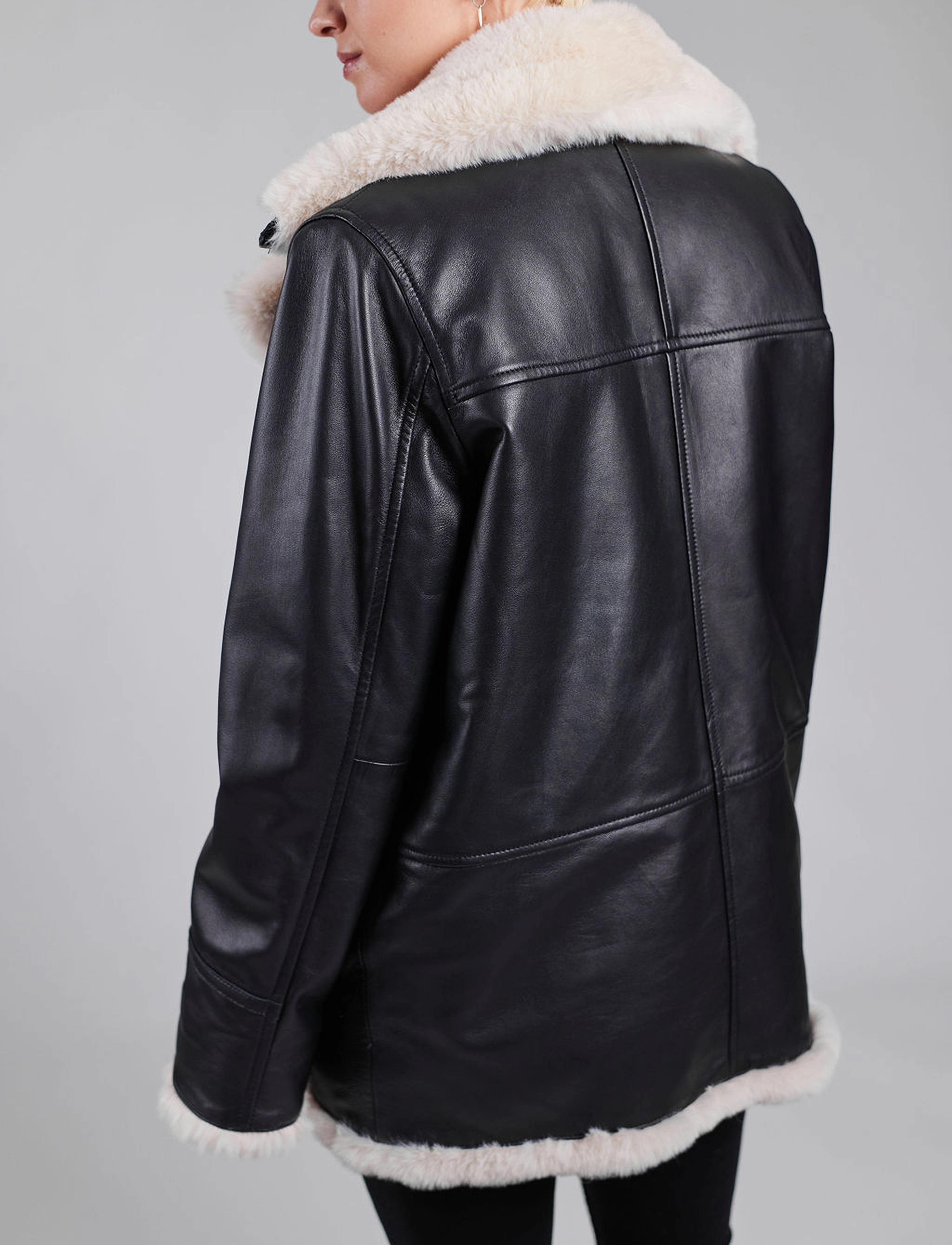 JOFAMA Debbie Shearling Jacket skinnjackor dam – bild 4
