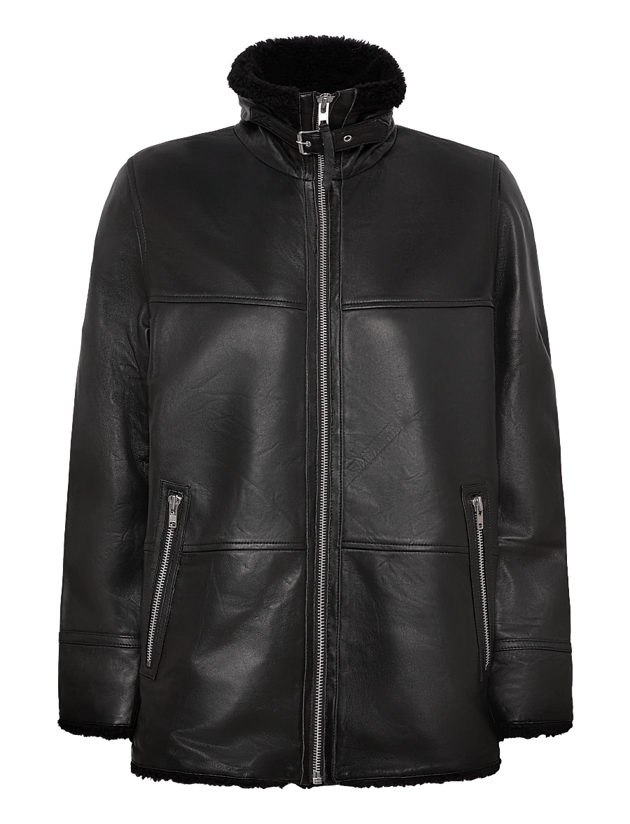 Jofama - Debbie Shearling Jacket - vestes de printemps - black/black - 0