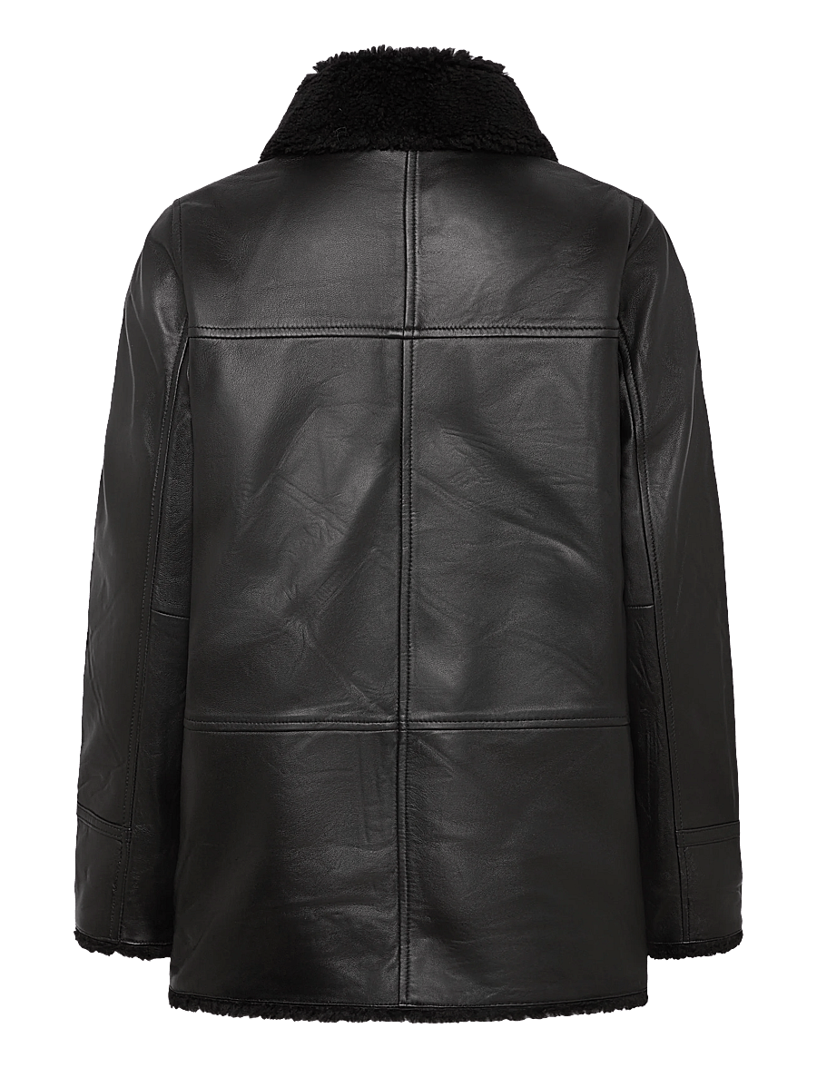 Jofama - Debbie Shearling Jacket - vestes de printemps - black/black - 1