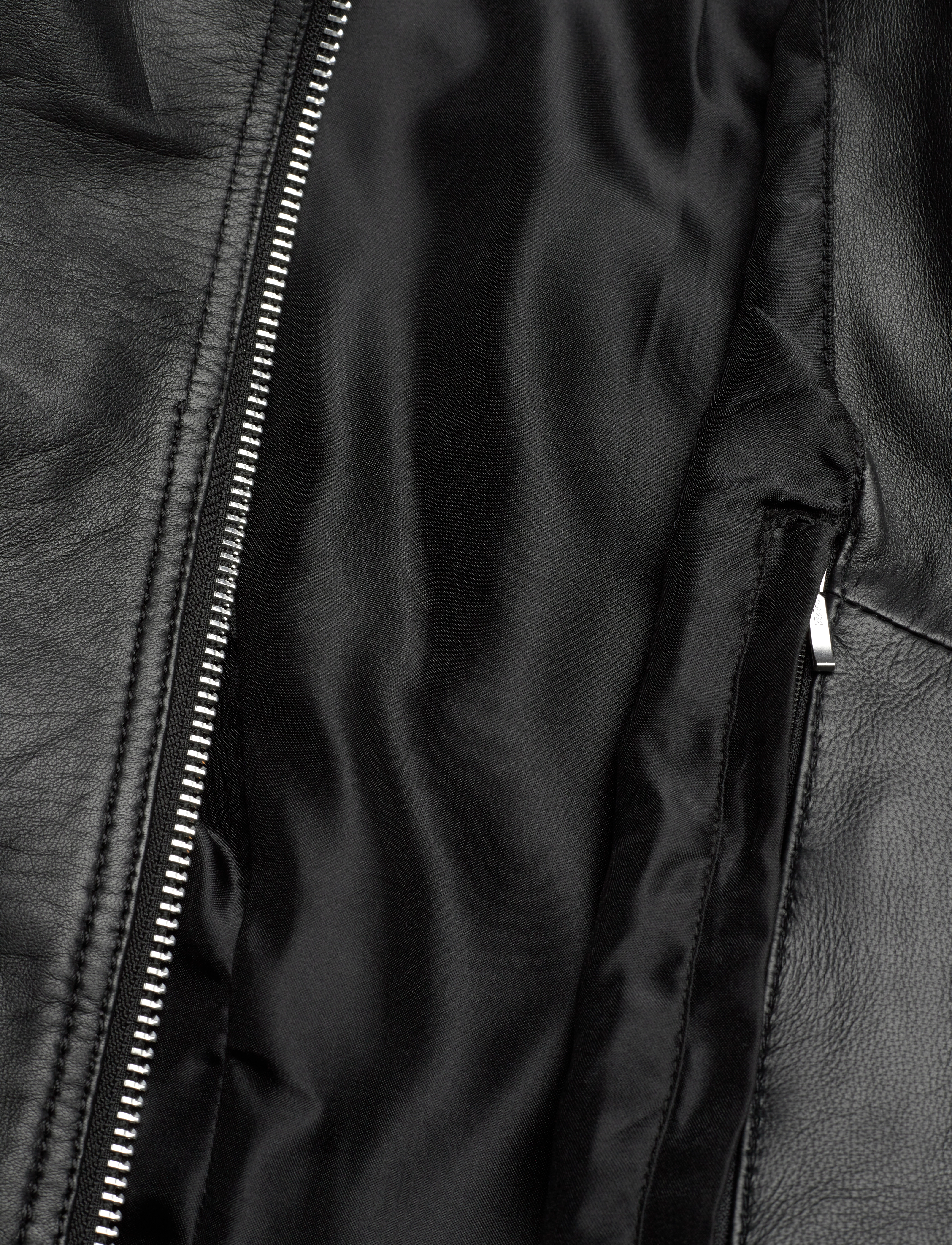 Jofama - Helen Leather Biker Jacket - odinės striukės - black - 5