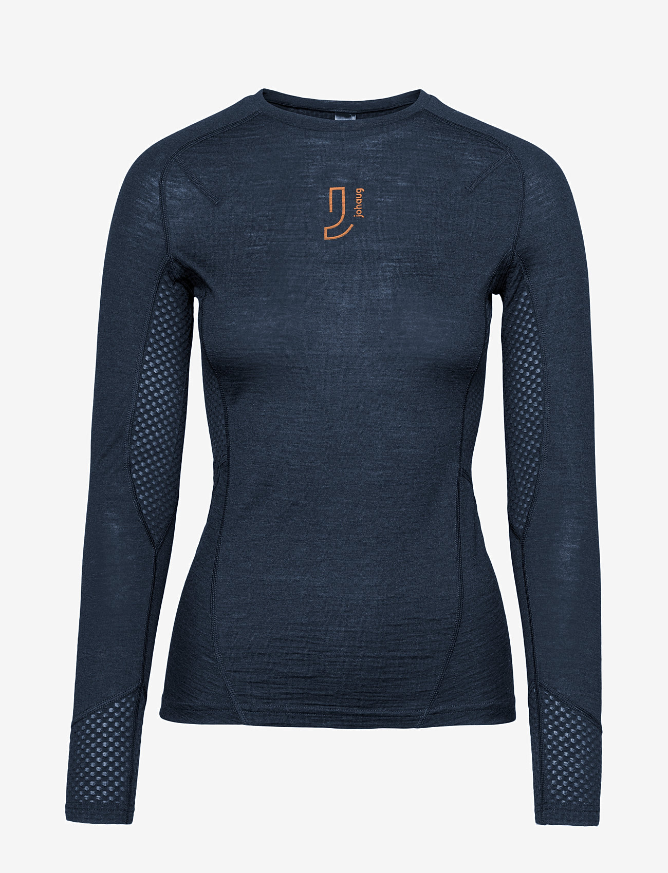 Johaug - Lithe Tech-Wool Long Sleeve - mnavy - 0
