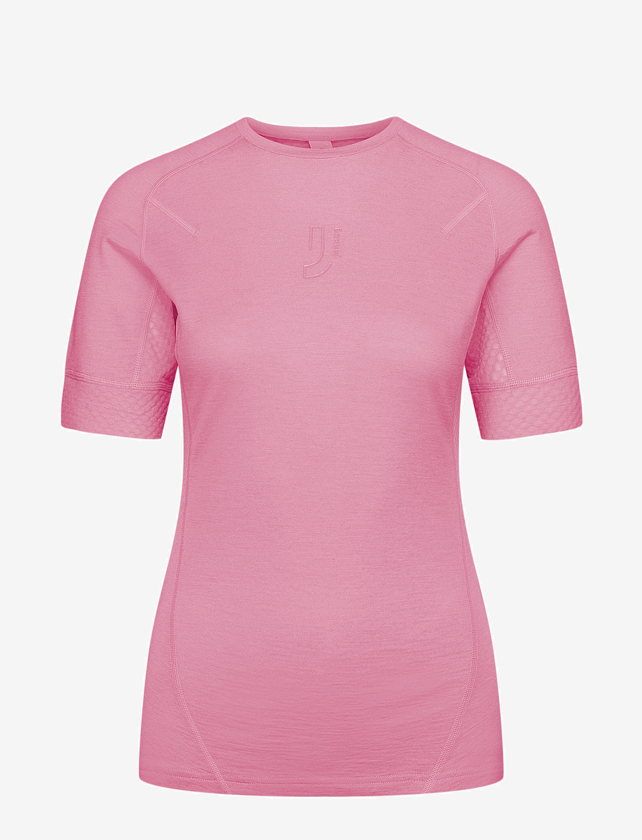 Johaug - Lithe Tech-Wool Tee - jacken & mäntel - candy - 0