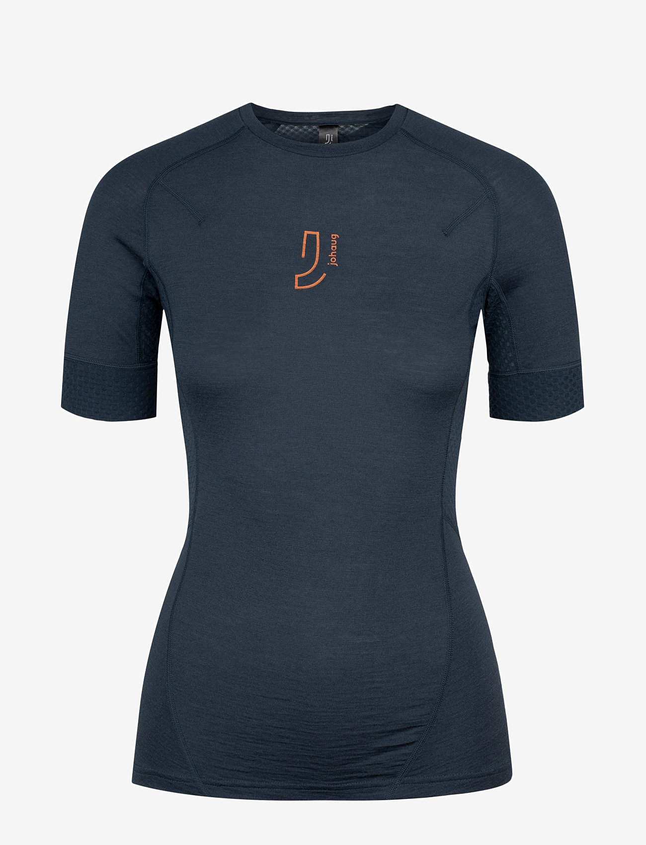 Johaug - Lithe Tech-Wool Tee - Üleriided - mnavy - 0