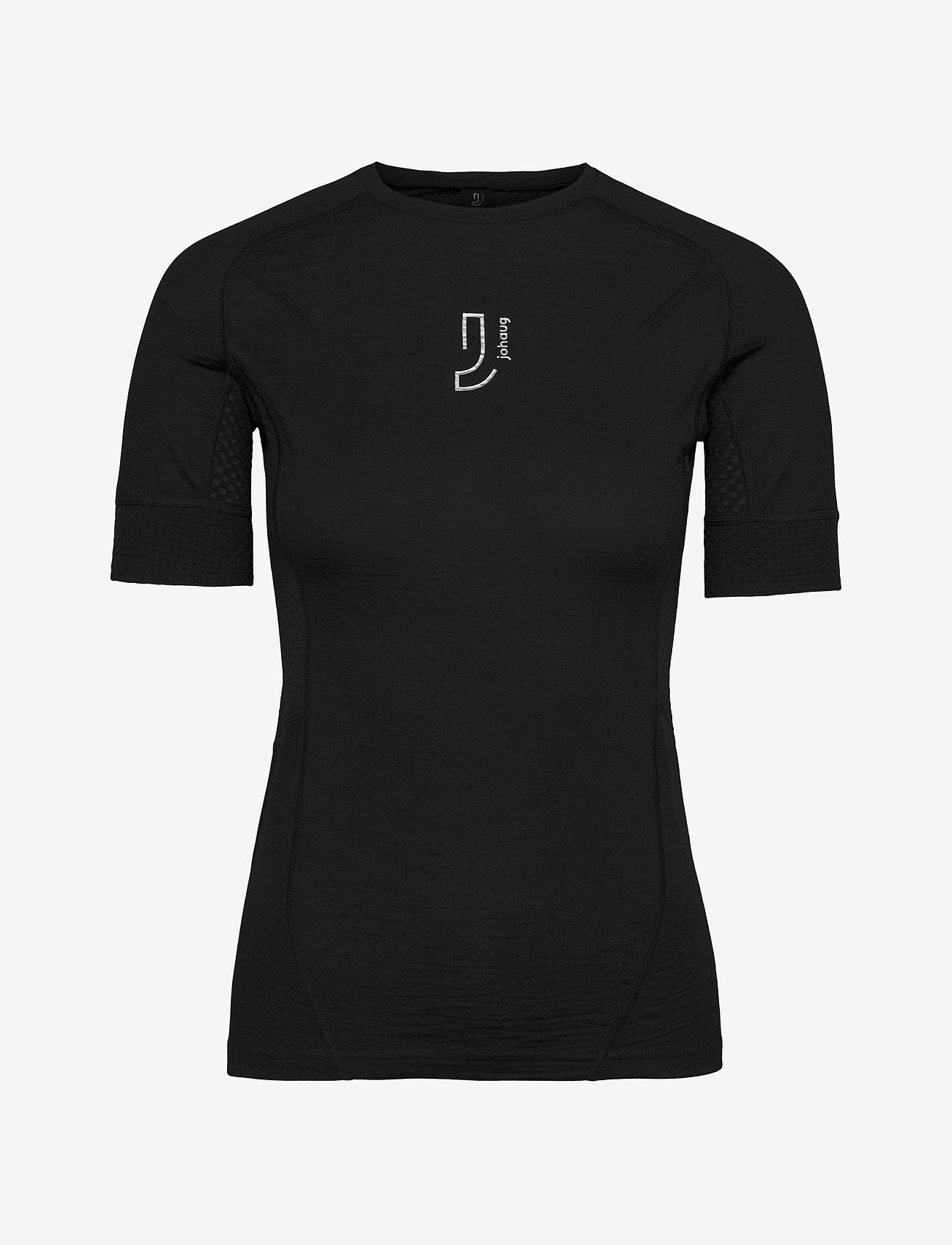 Johaug - Lithe Tech-Wool Tee - jacken & mäntel - tblck - 0