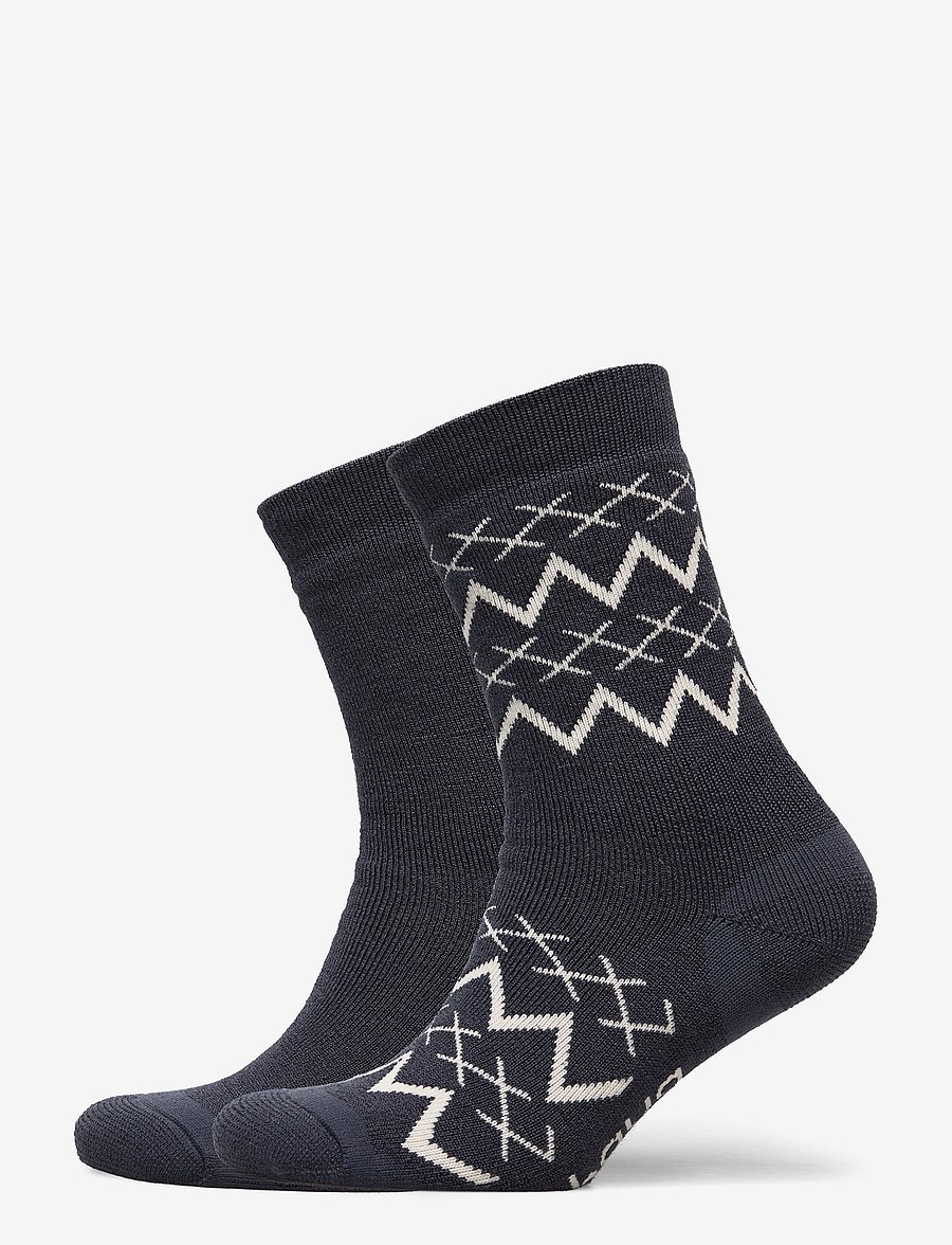 Johaug - 2-PK WOOL SOCKS - underkläder och strumpor - ink - 0