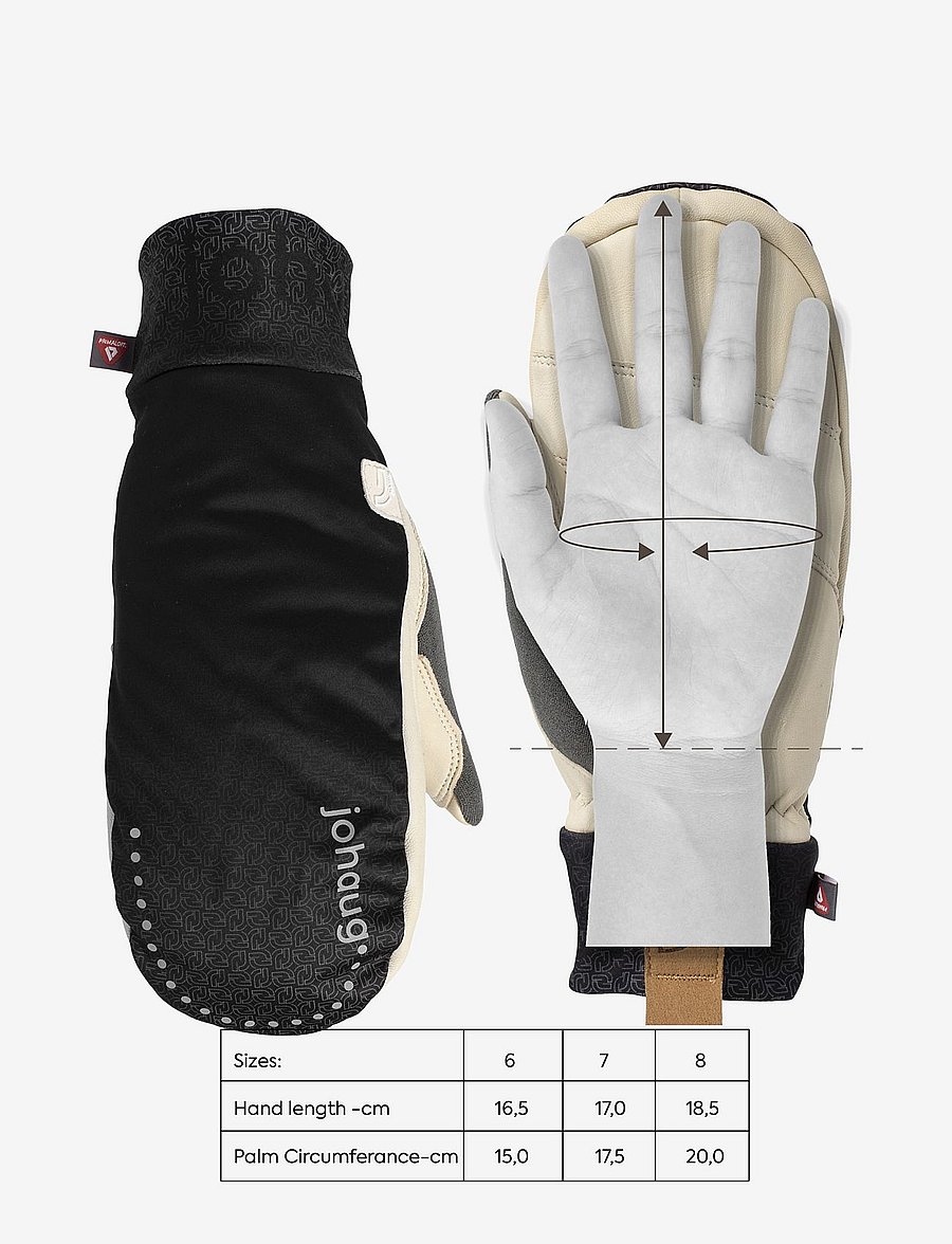 Johaug - Thermic Racing Mittens - luffer - tblck - 3