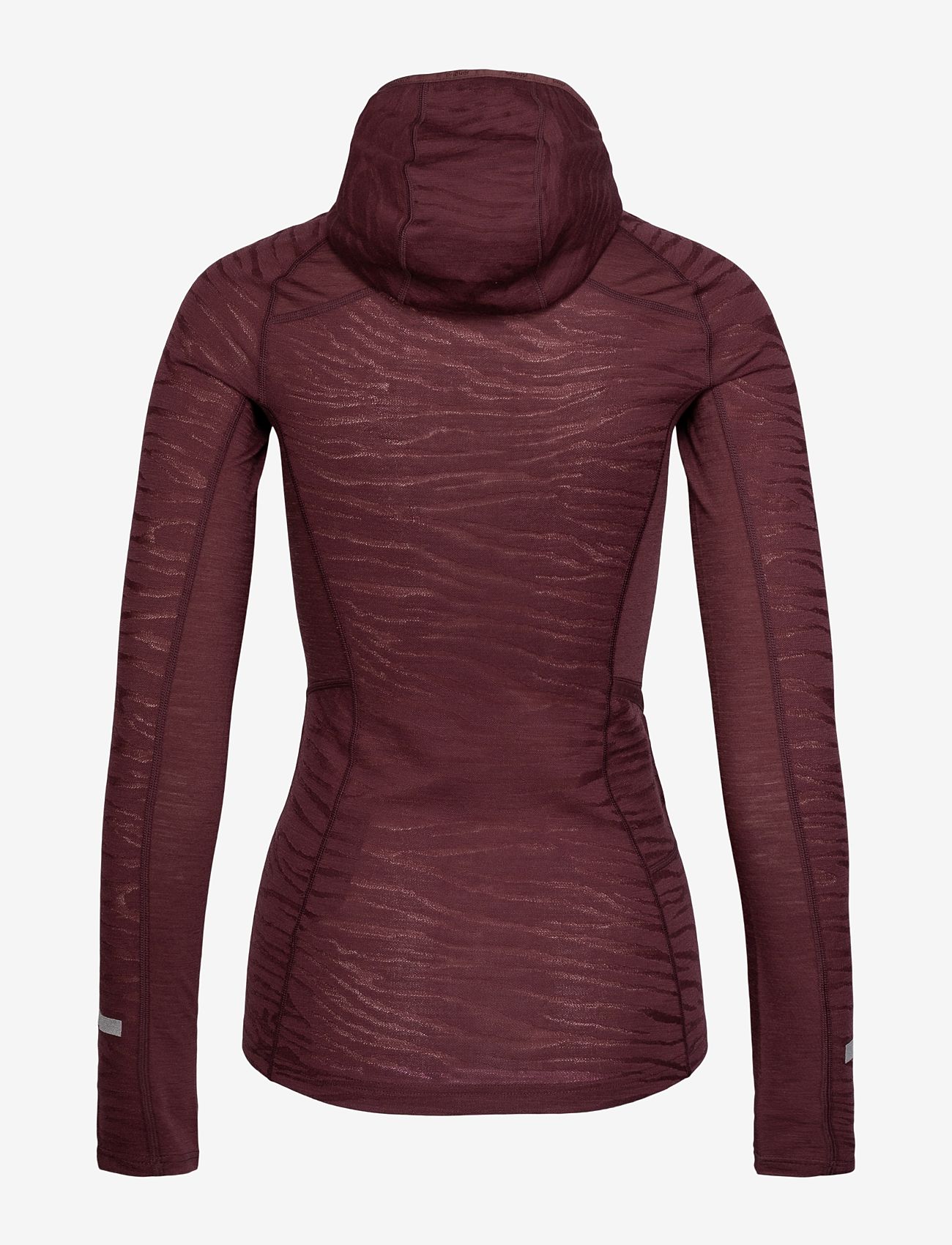 Johaug - Advance Tech-Wool Hood - Üleriided - brownish red - 2