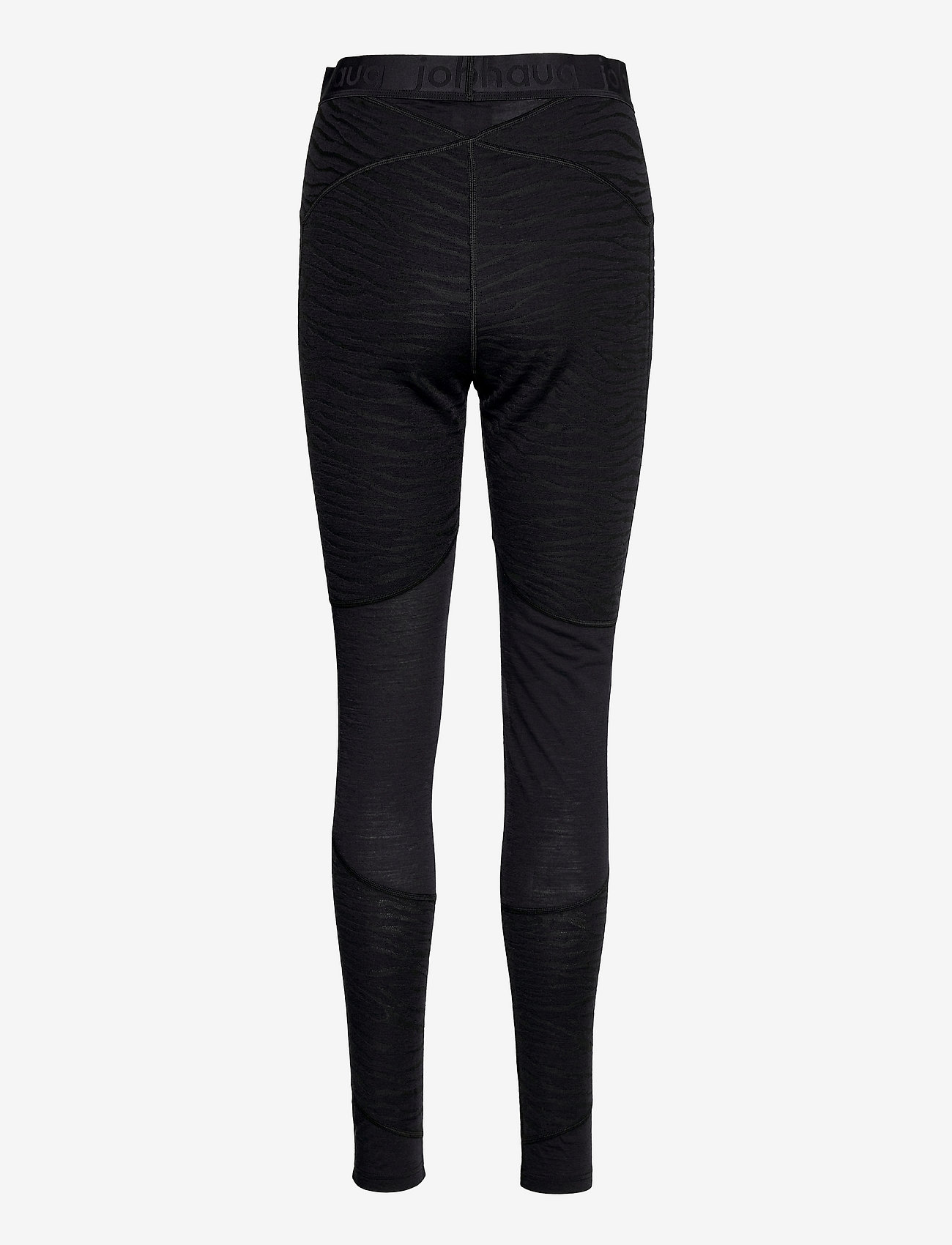 Johaug - Advance Tech-Wool Pant - aluskihina kantavad püksid - black - 1
