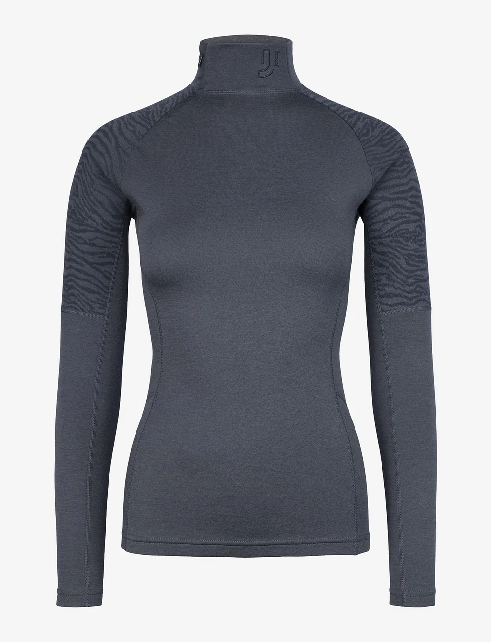 Johaug - Elevate Wool Half Zip - underställströjor - ink - 0