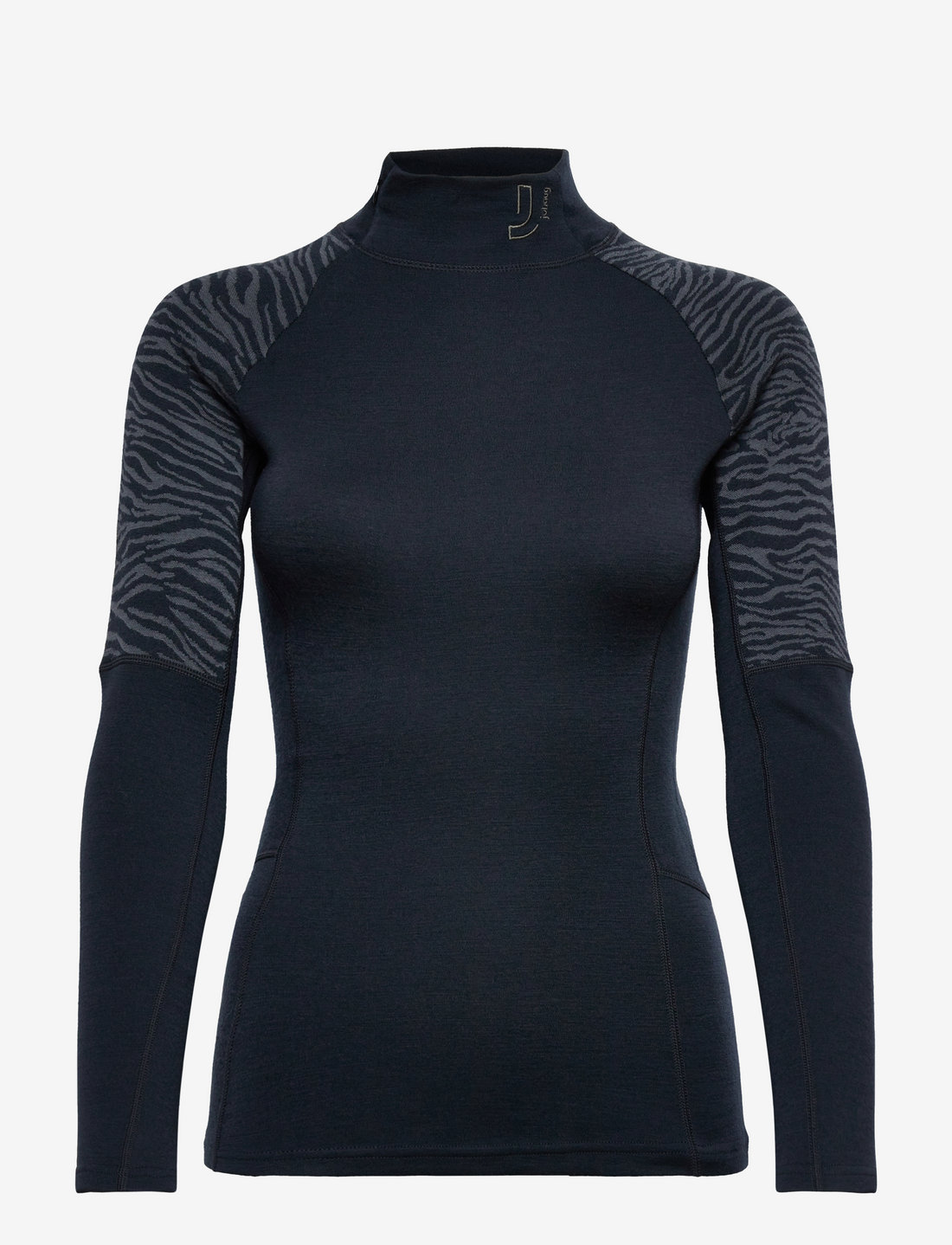 Johaug - Elevate Wool Half Zip - underställströjor - tblck - 1
