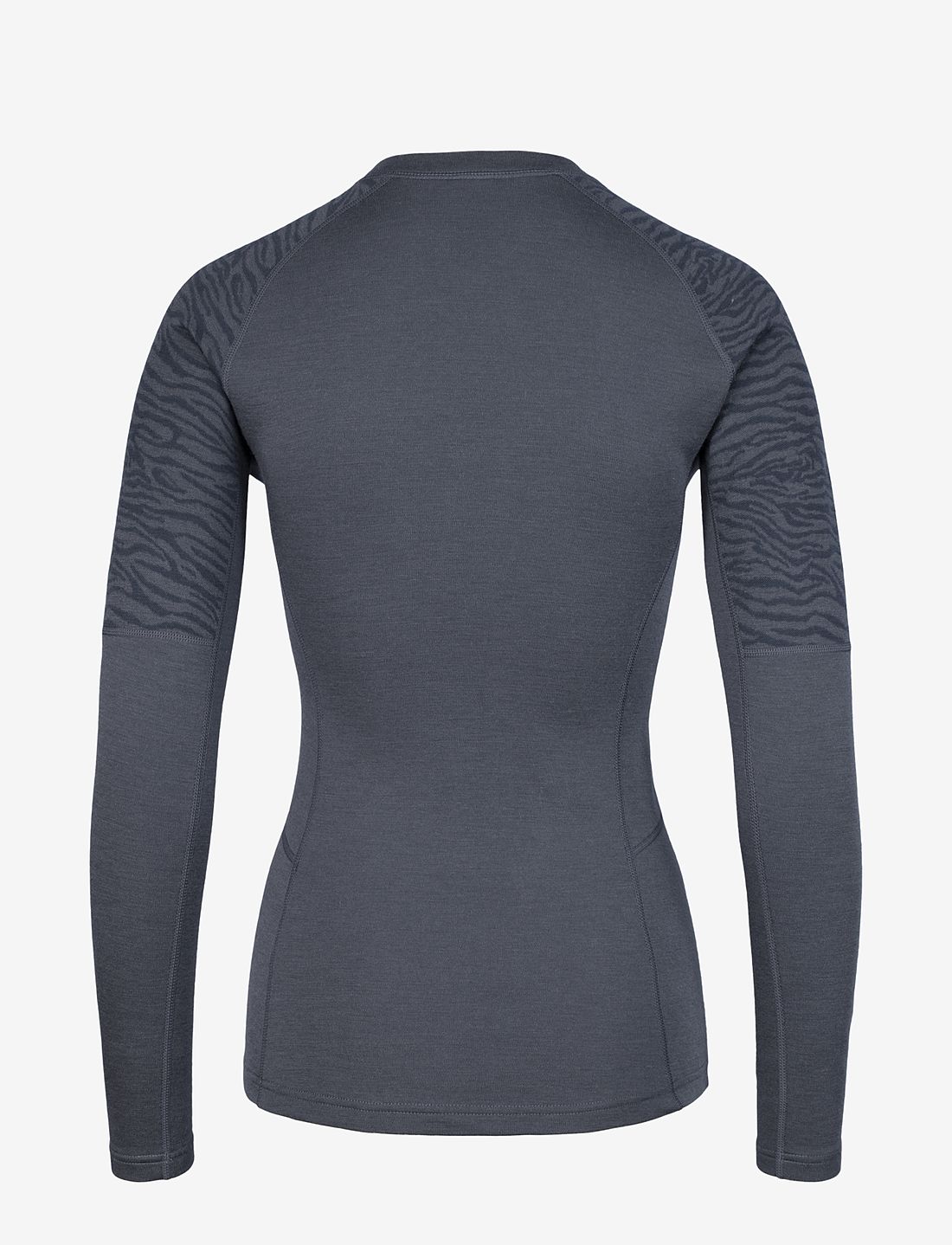 Johaug - Elevate Wool Long Sleeve - funktionsunterwäsche - oberteile - ink - 2