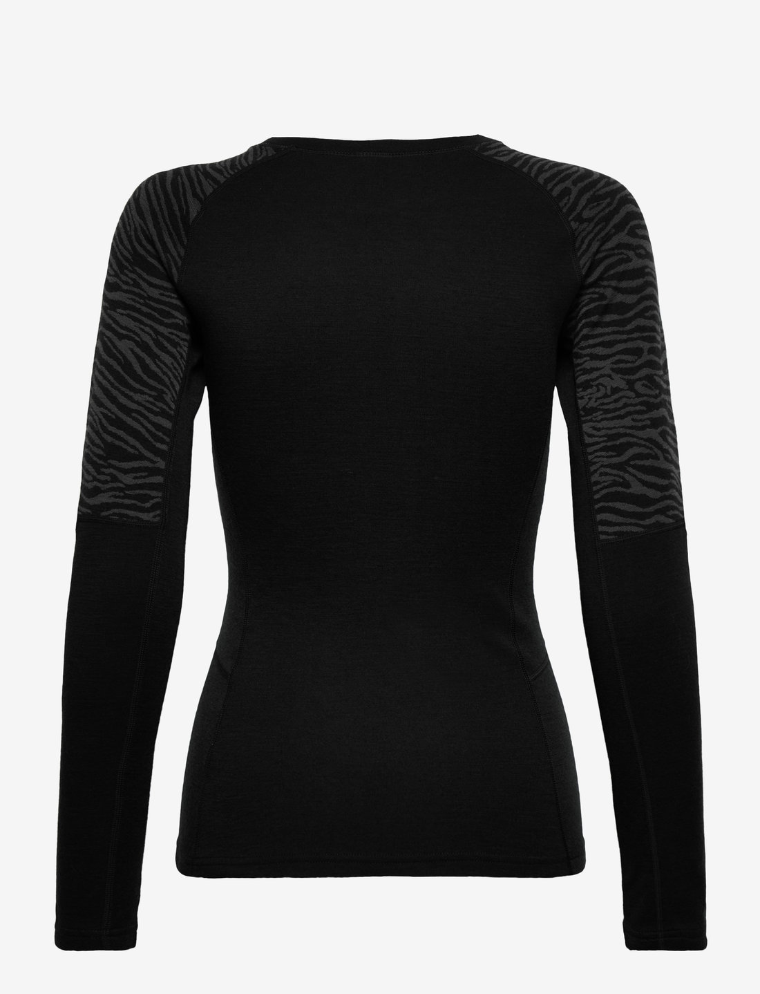 Johaug - Elevate Wool Long Sleeve - iekšējais slānis – augšdaļas apģērbs - tblck - 2