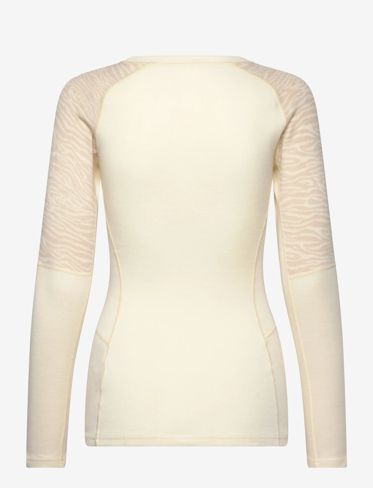 Johaug - Elevate Wool Long Sleeve - jacken & mäntel - tofu - 1