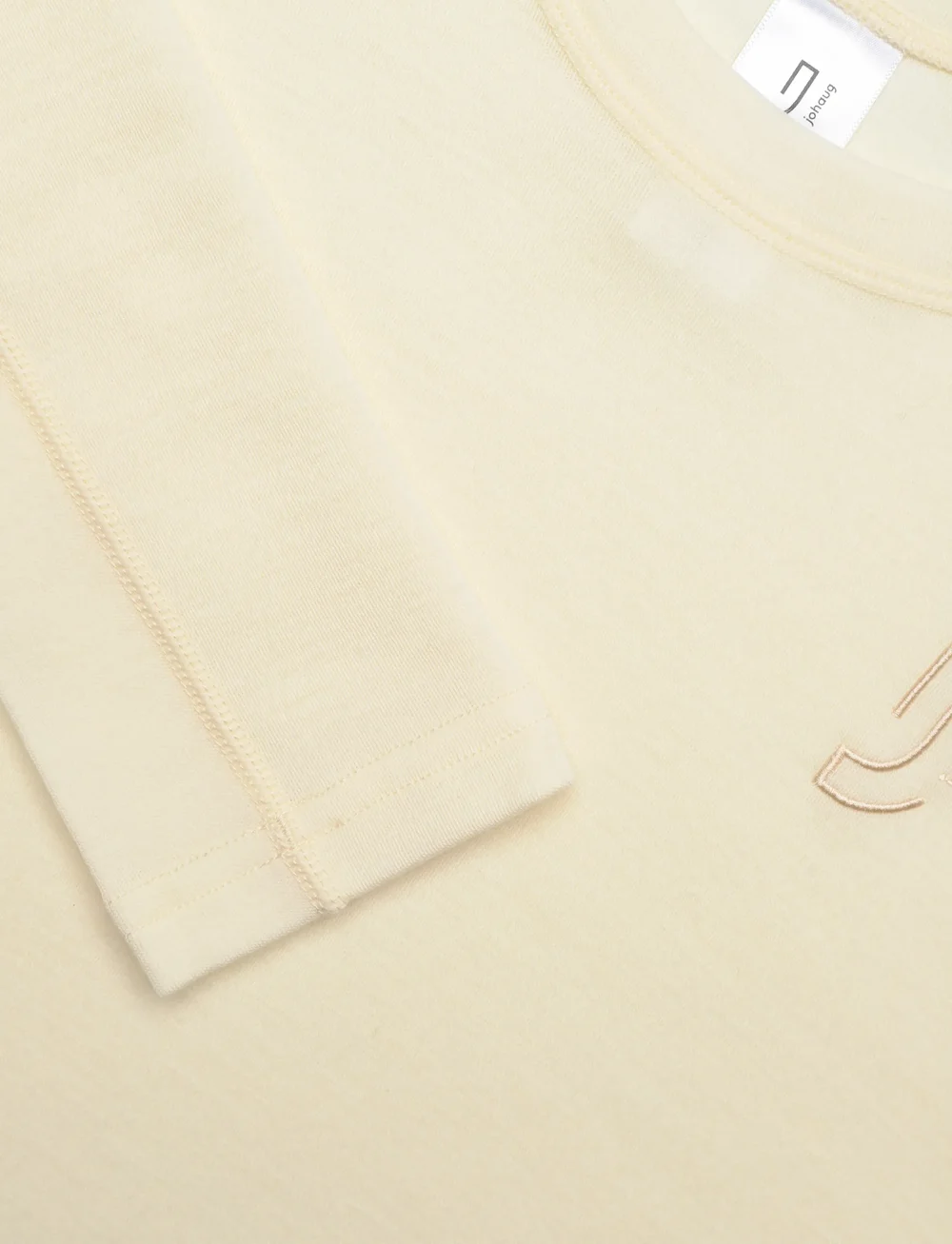 Johaug - Elevate Wool Long Sleeve - funktionsunterwäsche - oberteile - tofu - 2