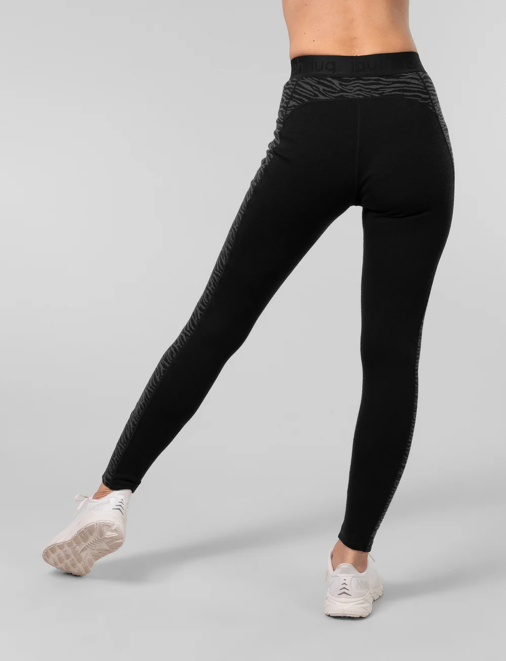 Johaug - Elevate Wool Pants - underställsbyxor - tblck - 5