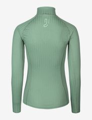 Johaug - Rib Tech Half Zip - bluzki termoaktywne - green - 3