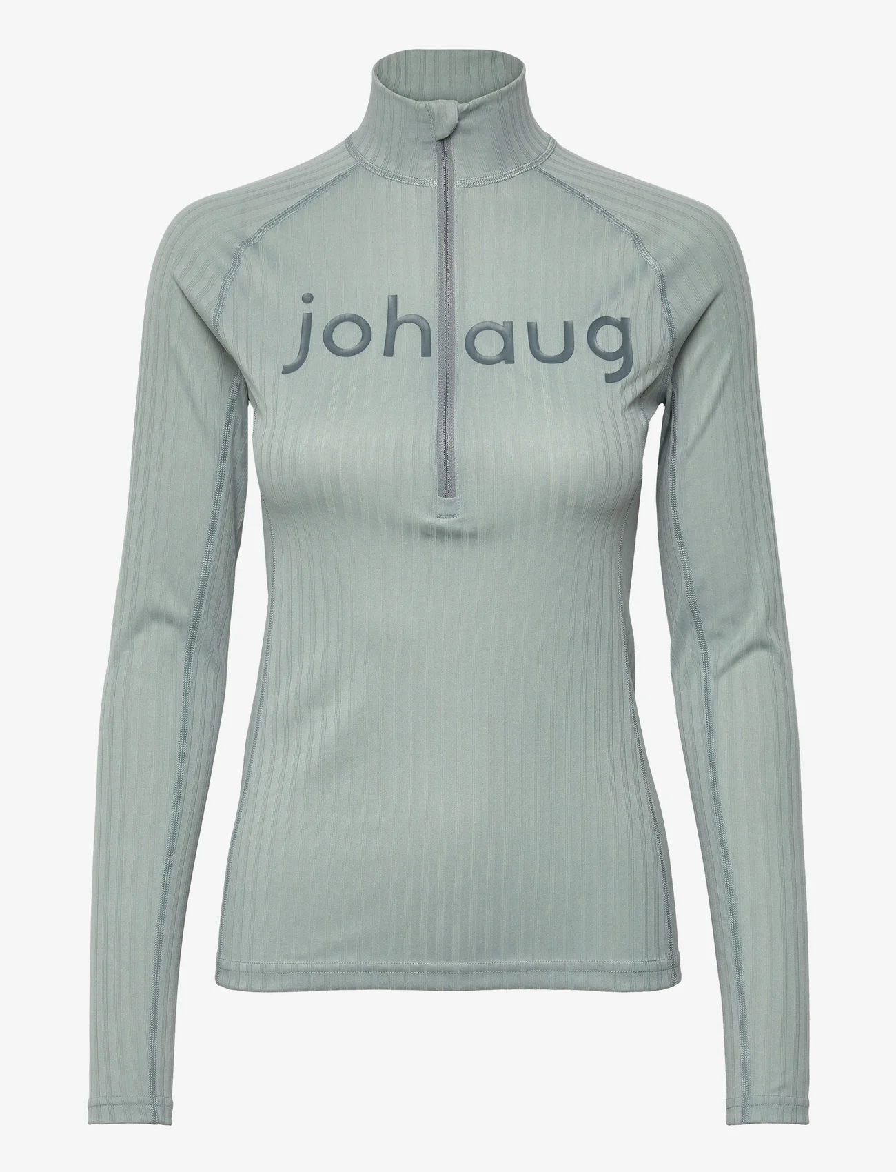 Johaug - Rib Tech Half Zip - laveste priser - grey - 0