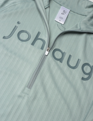 Johaug - Rib Tech Half Zip - underställströjor - grey - 2