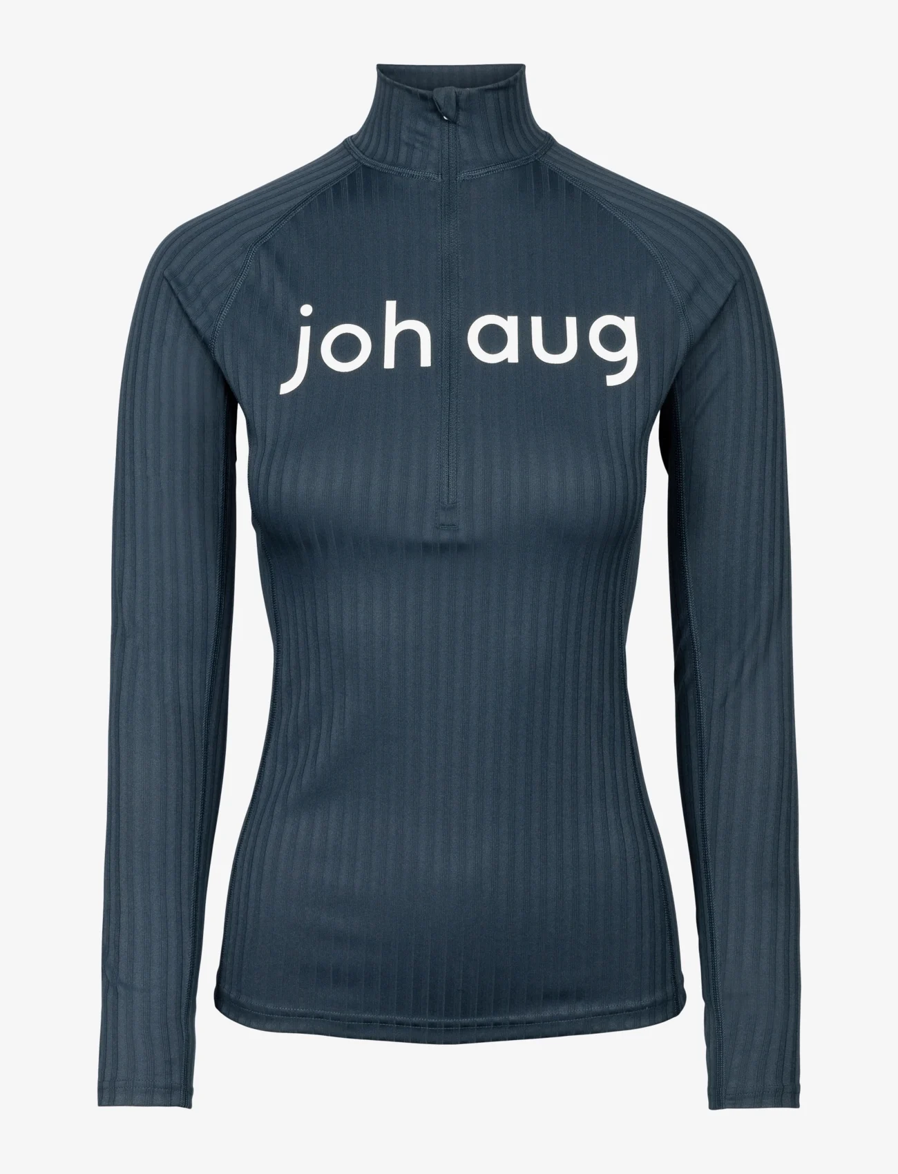 Johaug - Rib Tech Half Zip - iekšējais slānis – augšdaļas apģērbs - matte navy - 0