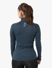 Johaug - Rib Tech Half Zip - iekšējais slānis – augšdaļas apģērbs - matte navy - 3