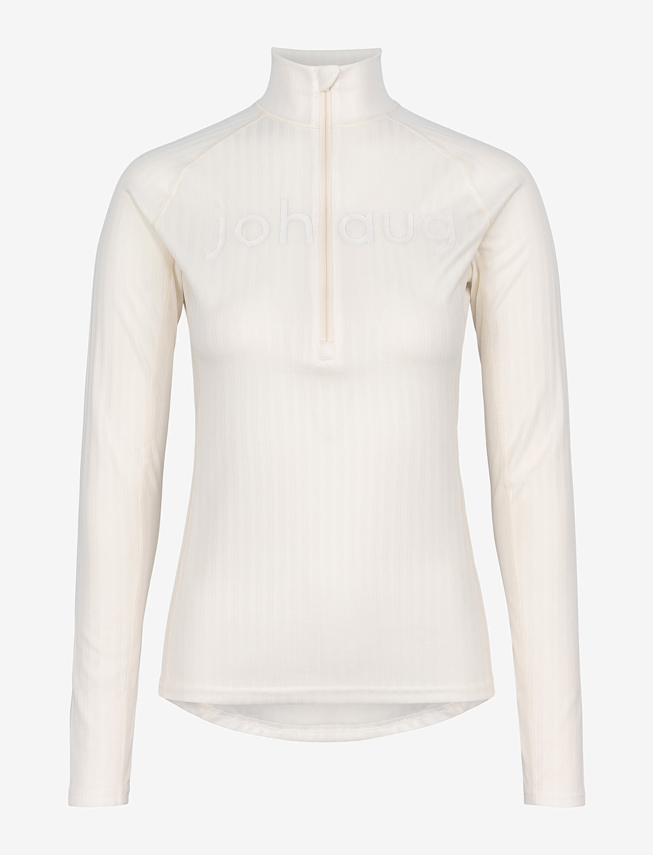 Johaug - Rib Tech Half Zip - overtøj - tofu - 0