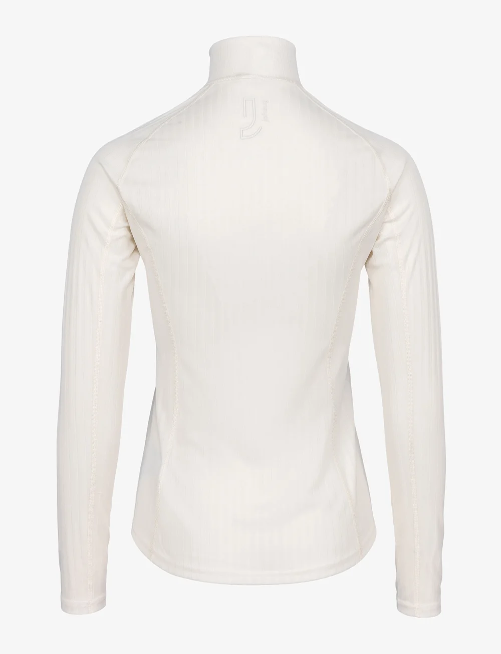 Johaug - Rib Tech Half Zip - underställströjor - tofu - 1