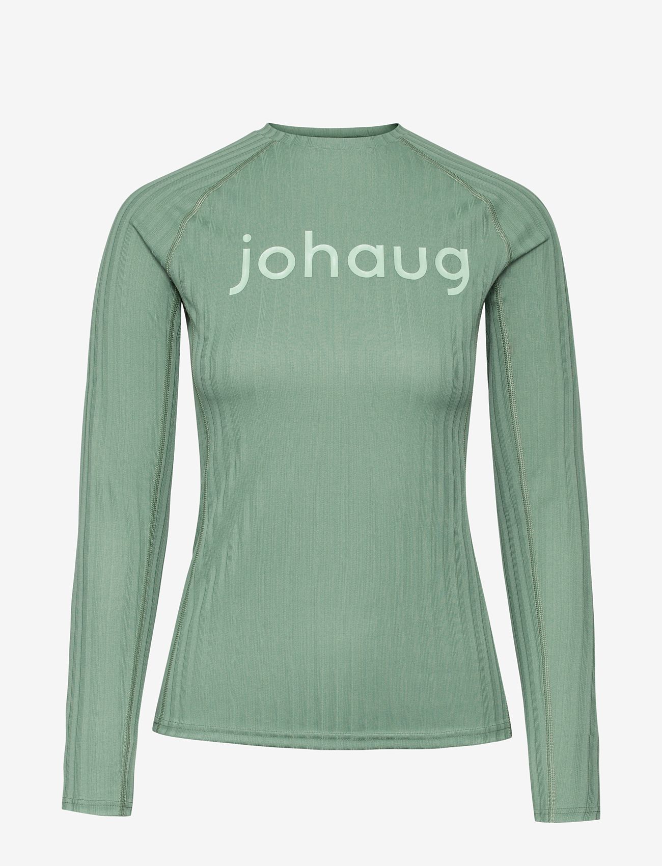 Johaug - Rib Tech Long Sleeve - thermo ondershirts - green - 0