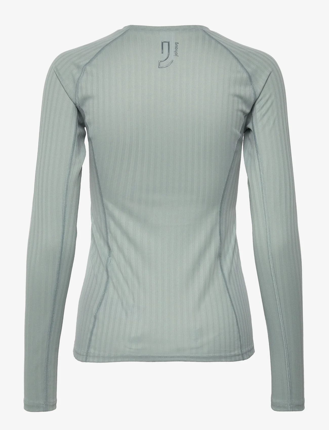 Johaug - Rib Tech Long Sleeve - iekšējais slānis – augšdaļas apģērbs - grey - 1
