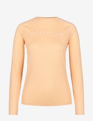 Johaug - Rib Tech Long Sleeve - iekšējais slānis – augšdaļas apģērbs - orange - 0