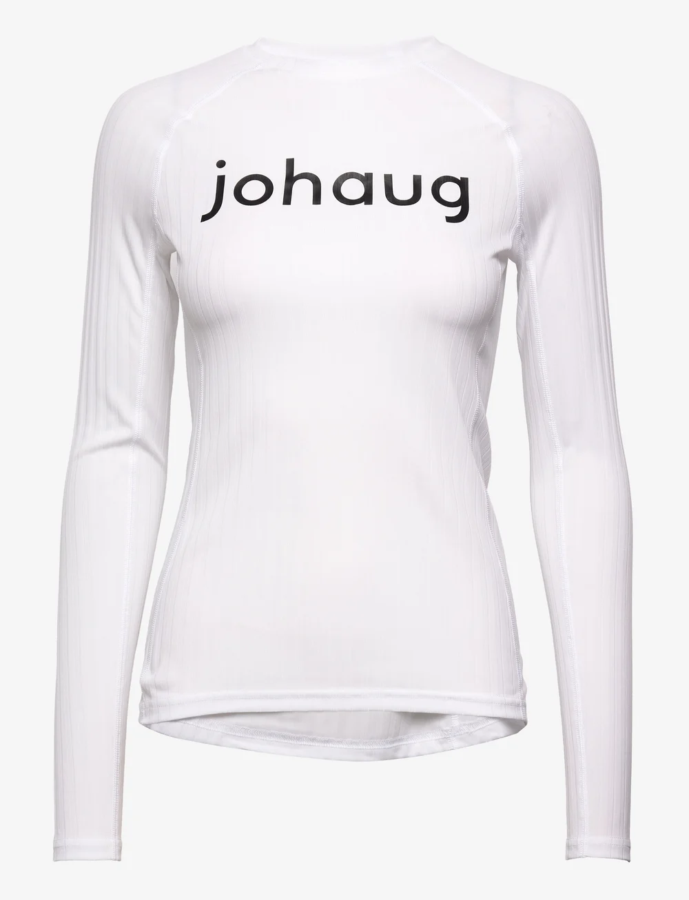 Johaug - Rib Tech Long Sleeve - base layer tops - white - 1