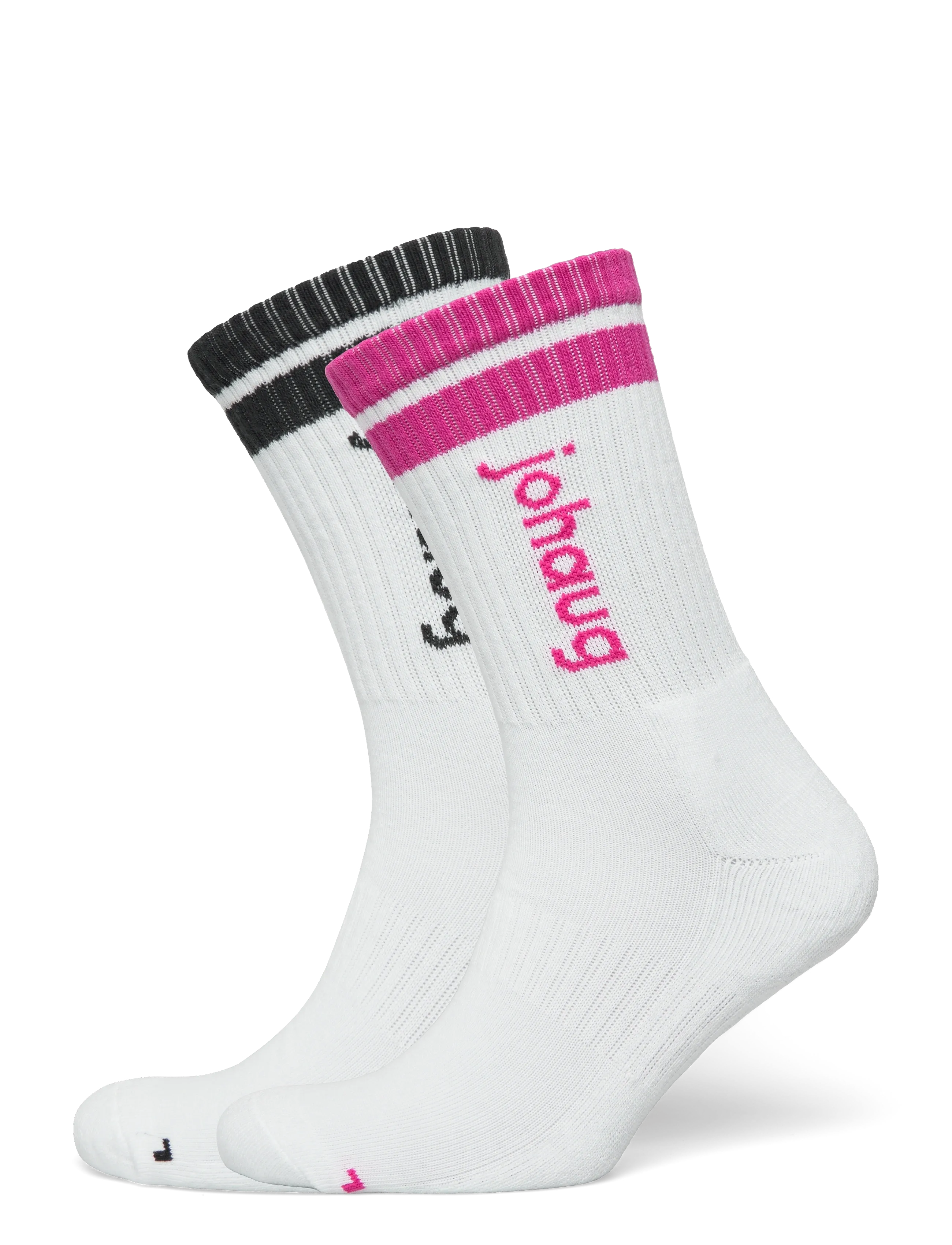 Johaug Retro Sports Socks 2pk - Tøj - BERY / white