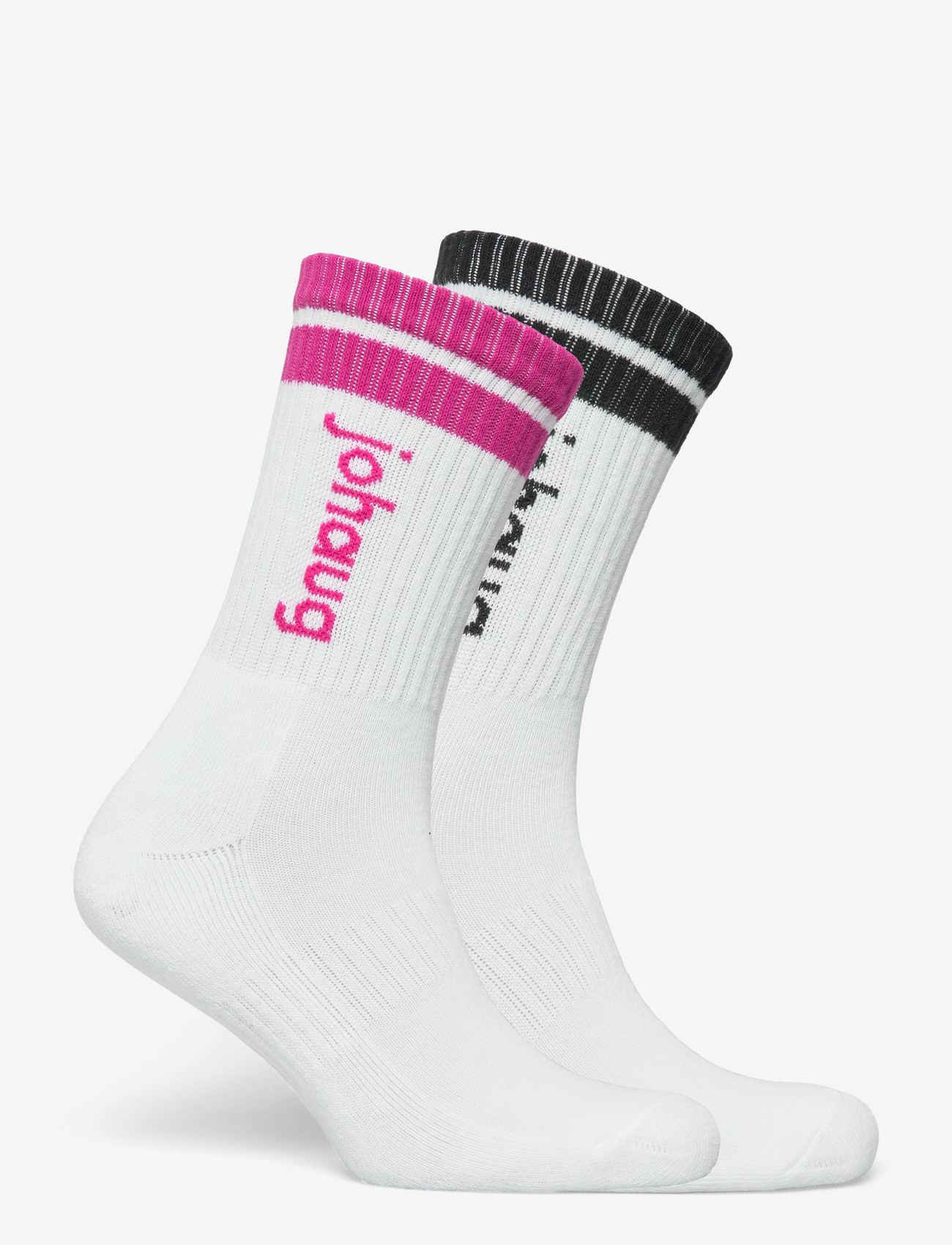 Johaug - Retro Sports Socks 2pk - underkläder och strumpor - bery - 1