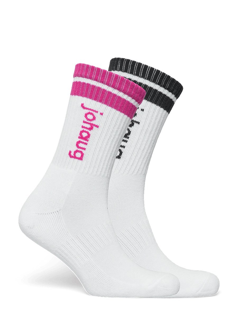 Johaug - Retro Sports Socks 2pk - strümpfe - bery - 1