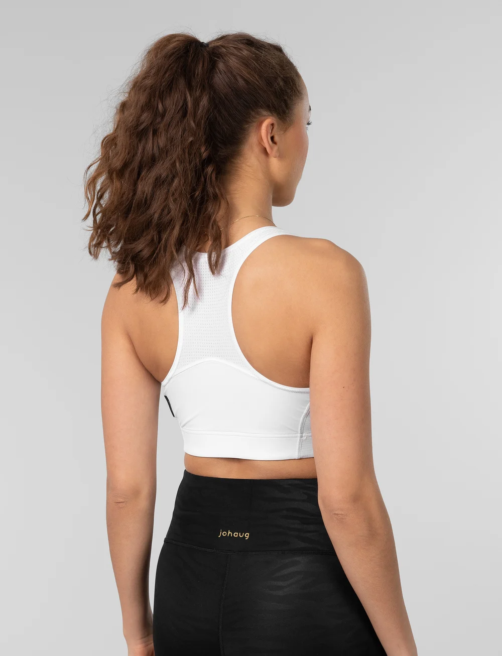 Johaug - Discipline Sports Bra - mittlerer halt - white - 3