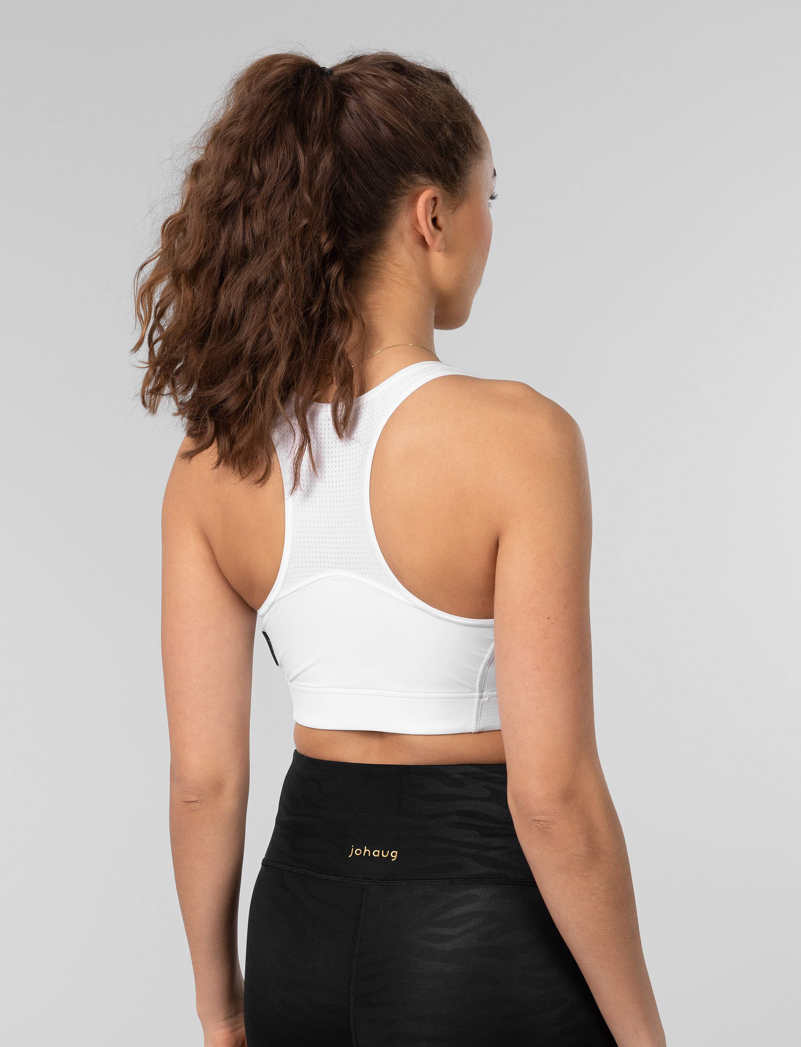 Johaug - Discipline Sports Bra - mittlerer halt - white - 3