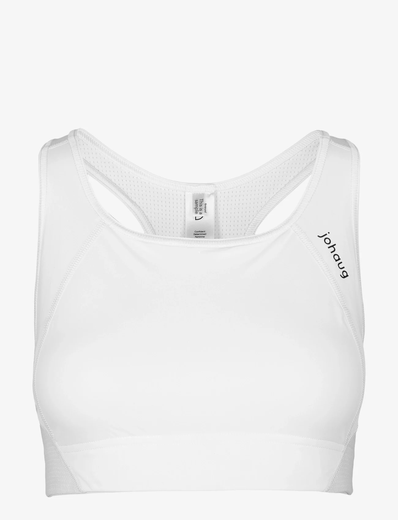 Johaug - Discipline Sports Bra - sport-bh: medium support - white - 0