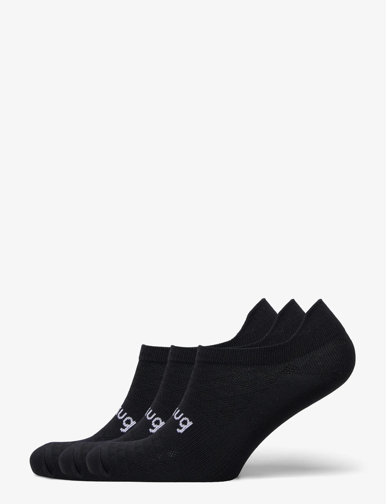 Johaug - Training Socks 3pk - alhaisimmat hinnat - black - 0