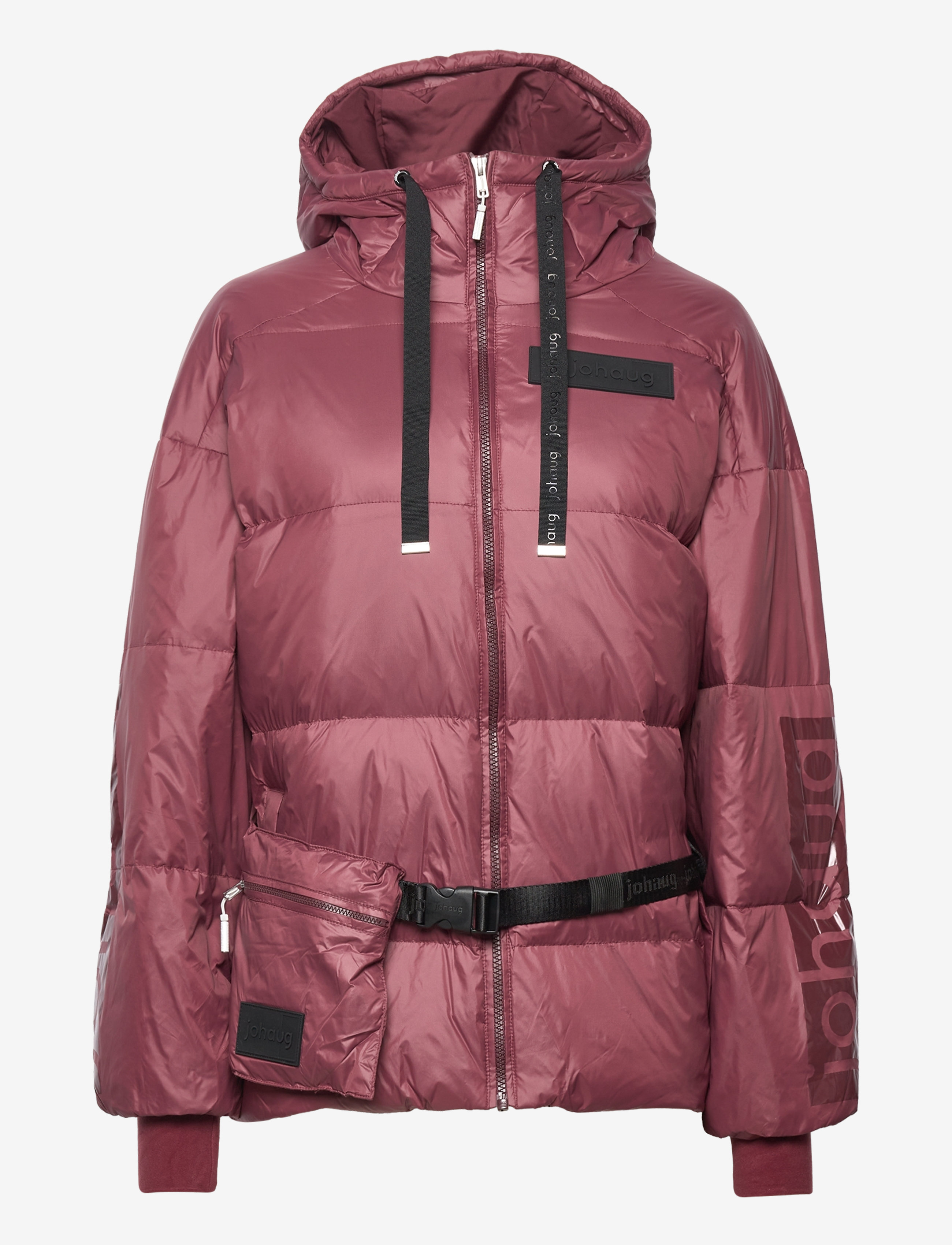 Johaug Lit Down Jacket - Johaug - BROWNISH RED / pink/rose