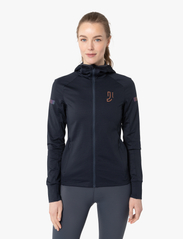 Johaug - Gleam Full Zip - sports jackets - dark blue - 3