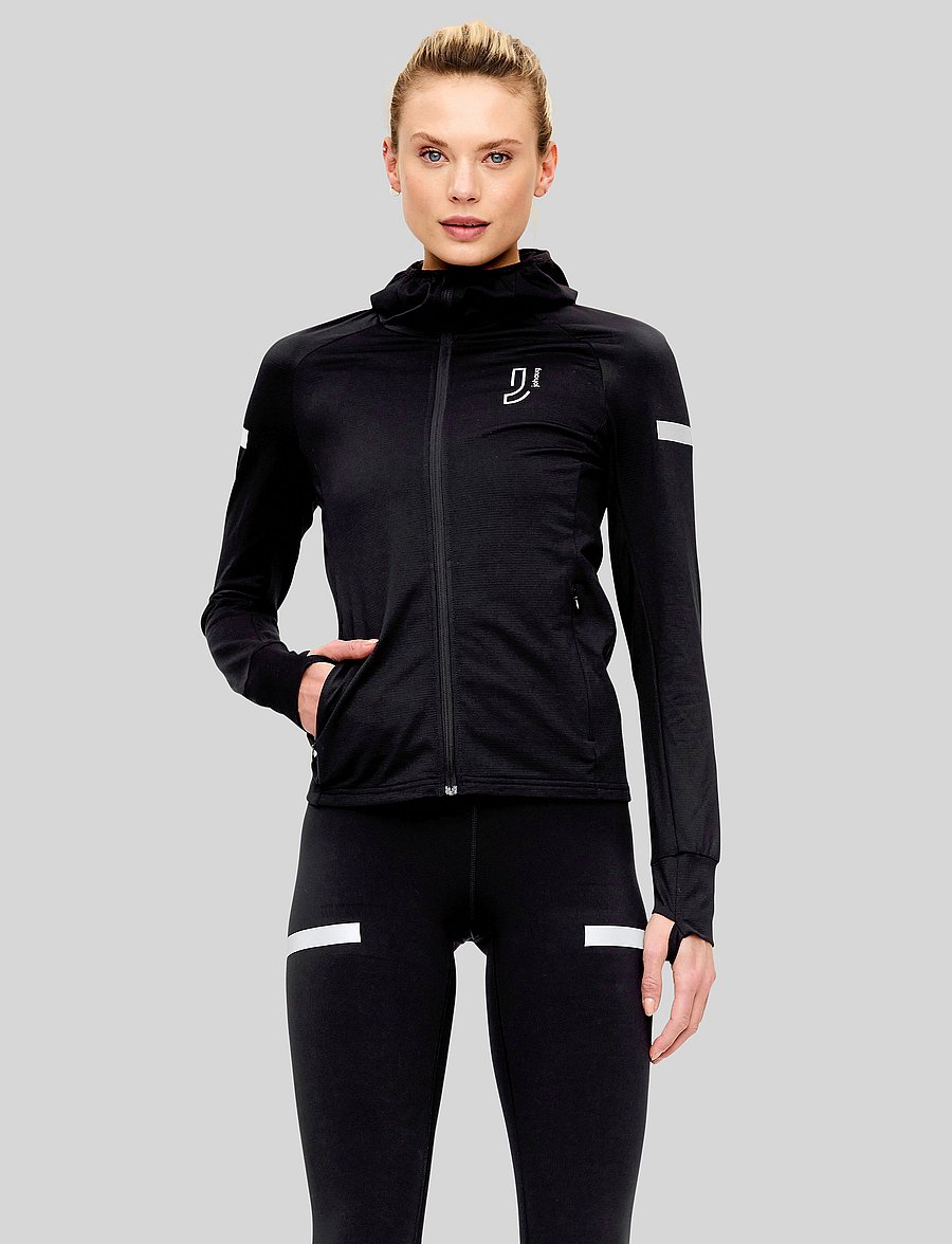 Johaug - Gleam Full Zip - tblck - 0