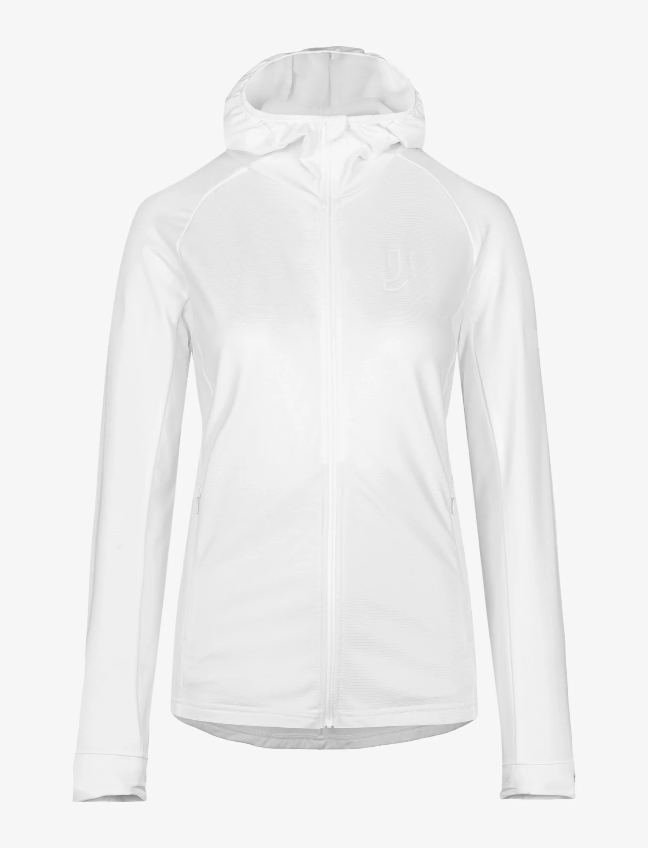 Johaug - Gleam Full Zip - sports jackets - white - 0