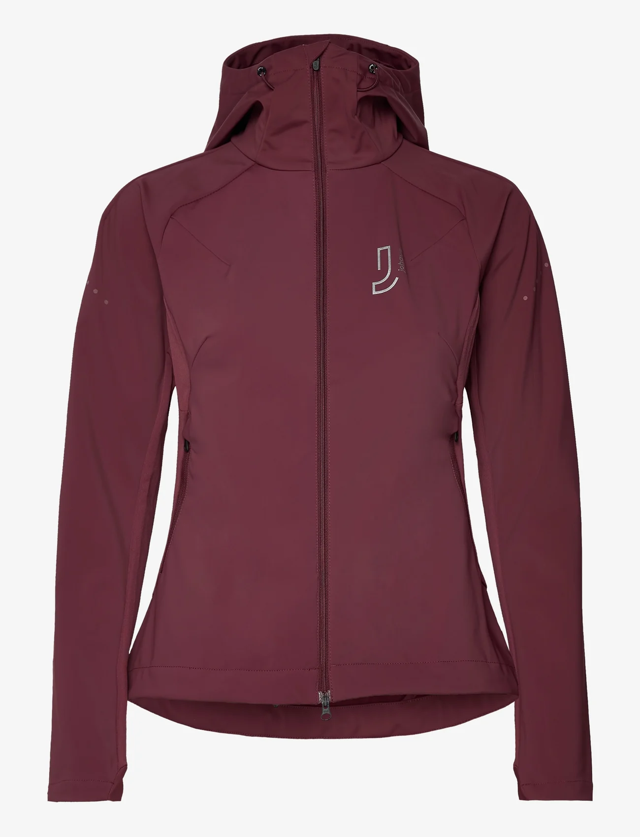 Johaug - Accelerate Jacket 2.0 - ski jackets - brownish red - 0