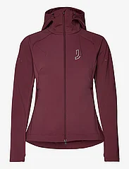 Johaug - Accelerate Jacket 2.0 - ski jackets - brownish red - 0