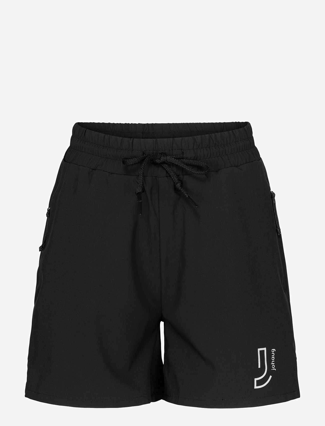 Johaug - Strut Microfiber Shorts - löparshorts - tblck - 1